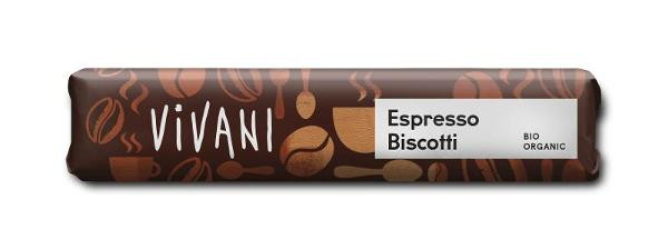 Produktfoto zu Espresso Biscotti Riegel von Vivani