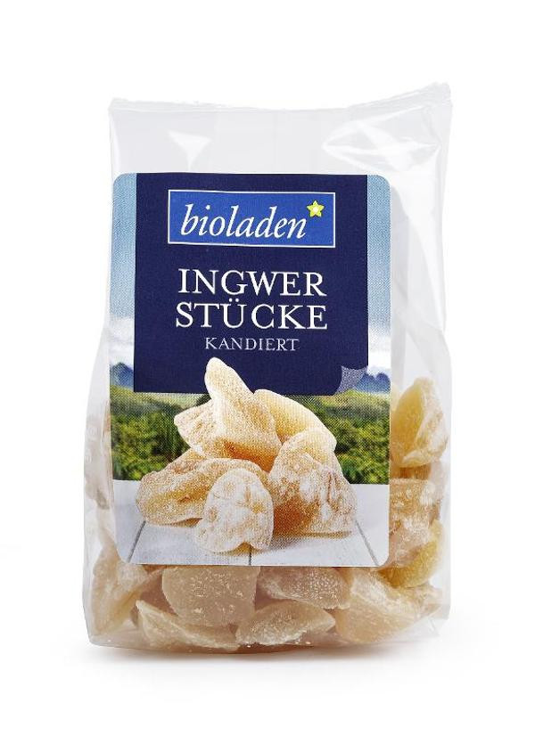 Produktfoto zu Ingwerstücke kandiert von bioladen