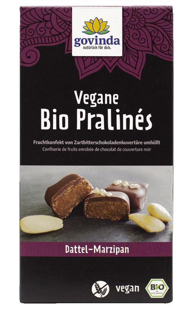 Produktfoto zu Vegane Pralinés Dattel Marzipan von Govinda