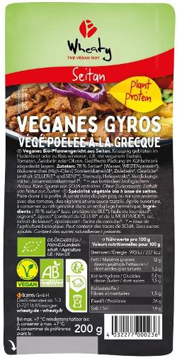 Produktfoto zu Veganes Gyros von Wheaty