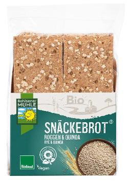 Produktfoto zu Roggen Quinoa Snäckebrot von Bohlsener Mühle