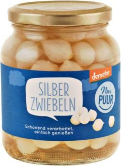 Produktfoto zu Silberzwiebeln von nur puur