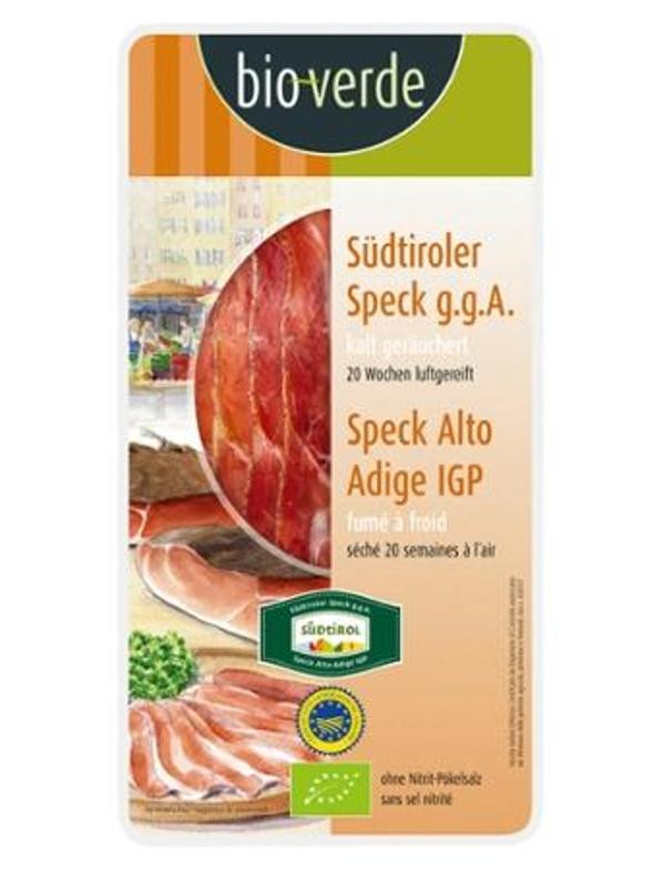 Produktfoto zu Südtiroler Schinken-Speck von bio-verde