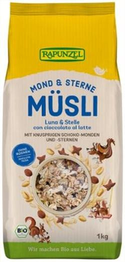 Produktfoto zu Mond und Sterne Müsli von Rapunzel