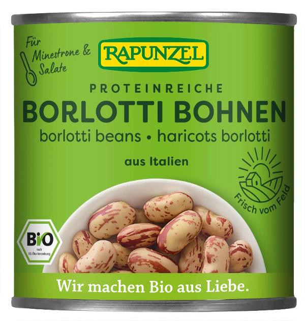 Produktfoto zu Rapunzel Borlotti Bohnen in der Dose