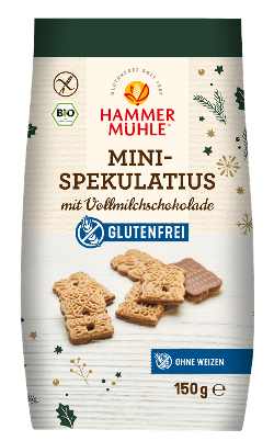 Produktfoto zu Mini Spekulatius mit Vollmilchschokolade von Hammermühle