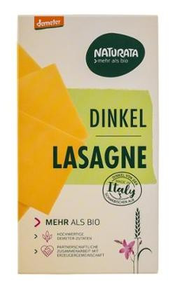 Produktfoto zu Dinkel Lasagne hell von Naturata