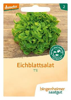 Produktfoto zu Saatgut Pflücksalat Till von Bingenheimer Saatgut