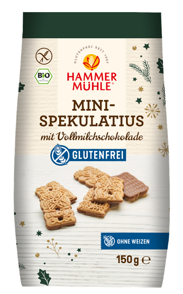 Produktfoto zu Mini Spekulatius mit Vollmilchschokolade von Hammermühle