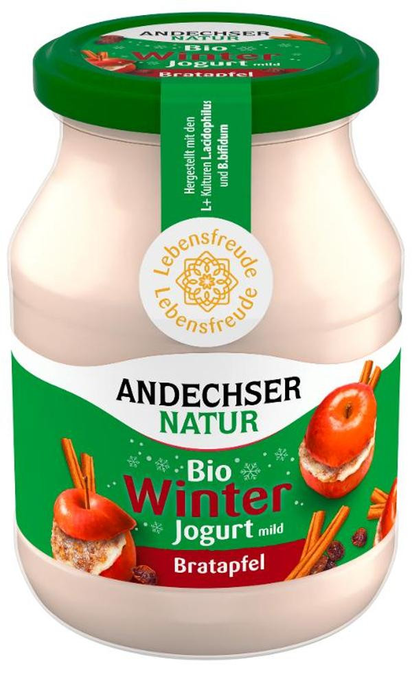 Produktfoto zu Joghurt Bratapfel 3,8% von Andechser