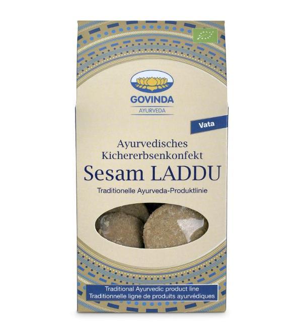 Produktfoto zu Sesam Laddu - Kichererbsenkonfekt