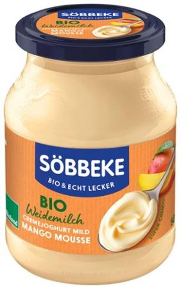 Produktfoto zu Joghurt Mango Mousse 7,5% von Söbbeke