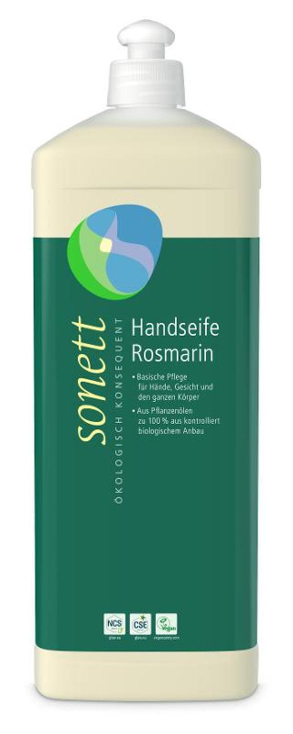 Produktfoto zu Nachfüll Handseife Rosmarin von Sonett