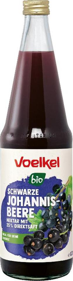 Produktfoto zu Schwarze Johannisbeere Nektar von Voelkel