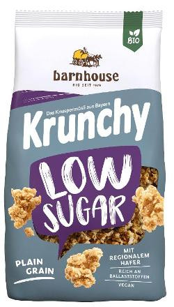 Produktfoto zu Krunchy Low Sugar Plain Grain - von Barnhouse