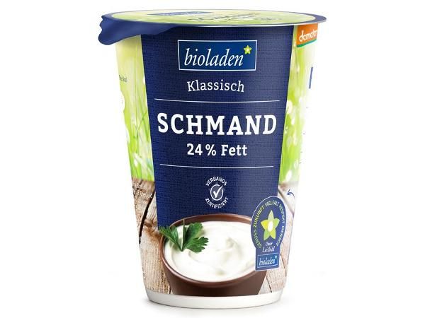 Produktfoto zu Schmand im Becher 24% von bioladen