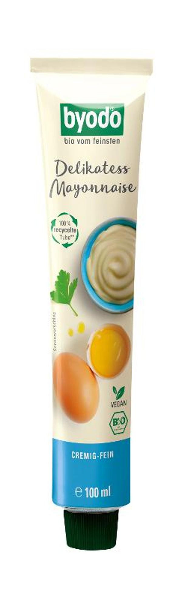 Produktfoto zu Delikatess Mayonnaise in der Tube von Byodo