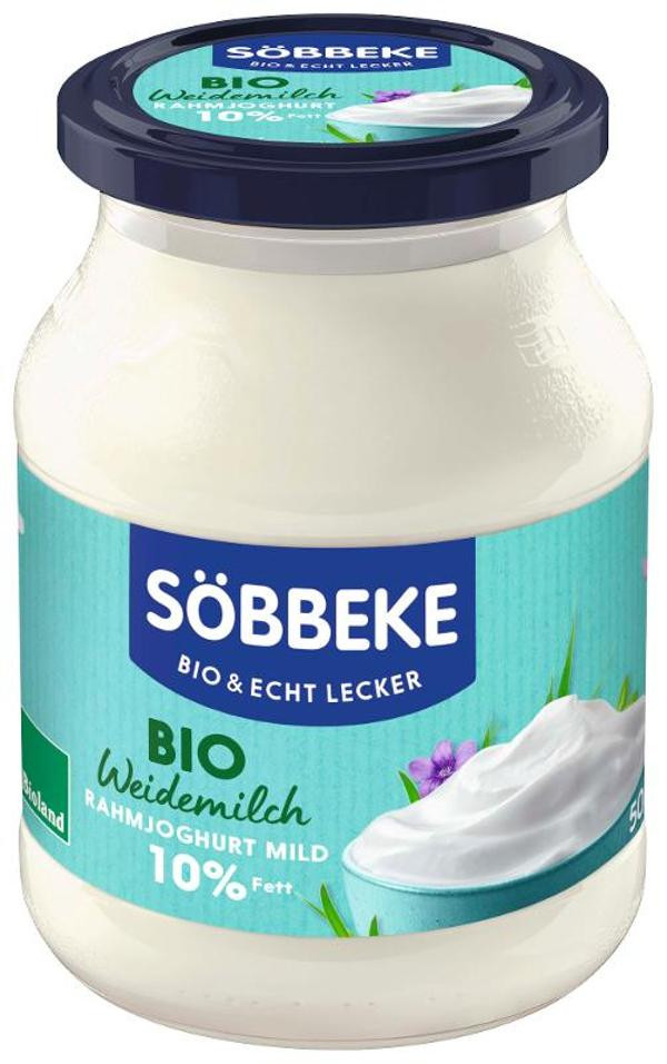 Produktfoto zu Rahmjoghurt mild 10% von Söbbeke