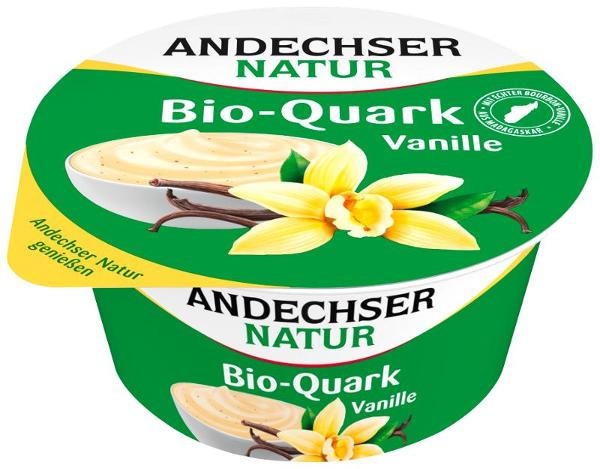 Produktfoto zu Fruchtquark Vanille von Andechser