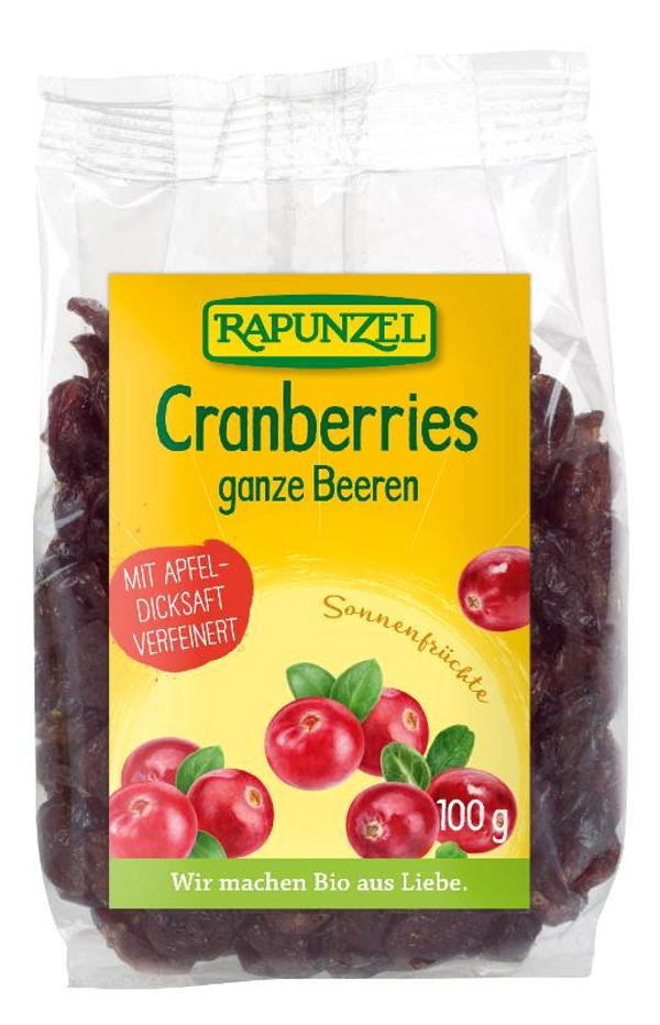 Produktfoto zu Getrocknete Cranberries von Rapunzel