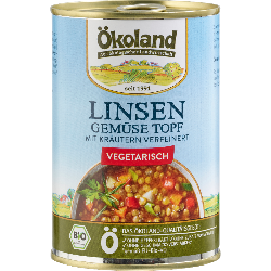 Produktfoto zu Linsen Gemüse Topf von Ökoland