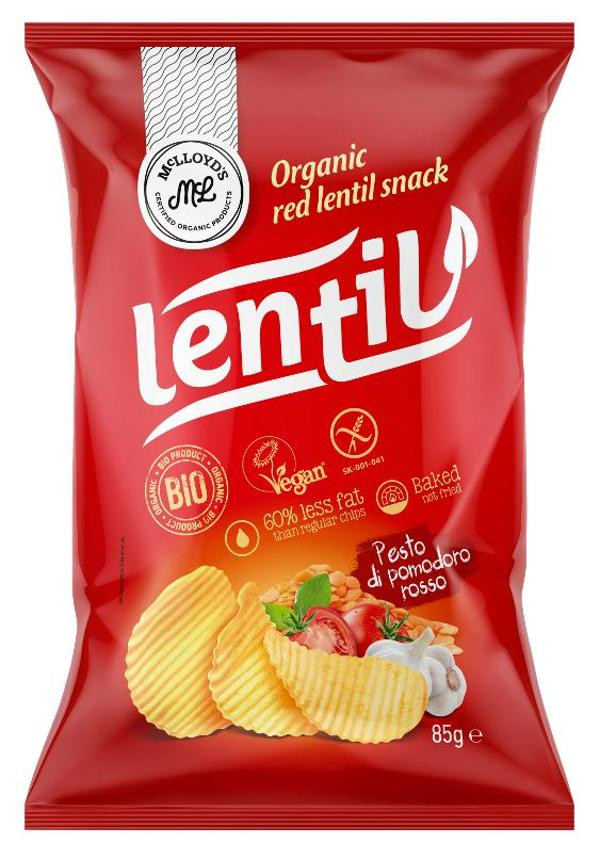 Produktfoto zu Rote Linsen Chips von McLLOYD'S