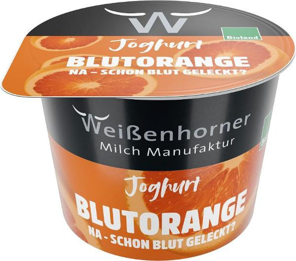 Produktfoto zu Joghurt Blutorange 3,8% von Weißenhorner