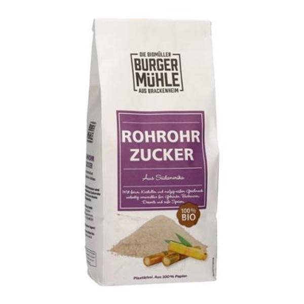 Produktfoto zu Rohrohrzucker von Burgermühle