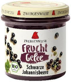 Produktfoto zu Fruchtgelee schwarze Johannisbeere von Zwergenwiese