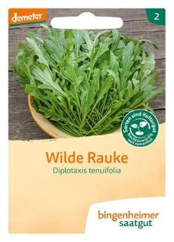 Produktfoto zu Saatgut Wilde Rauke Rucola von Bingenheimer