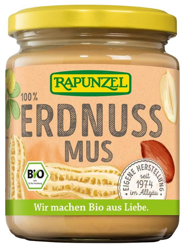 Produktfoto zu Erdnussmus fein von Rapunzel