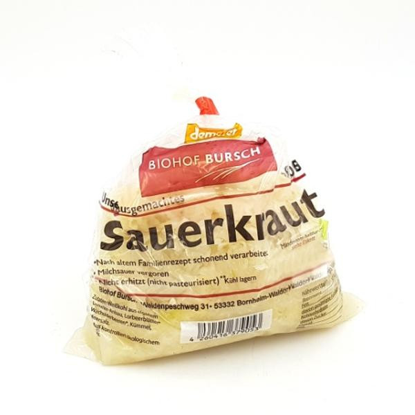 Produktfoto zu frisches Sauerkraut von Bursch