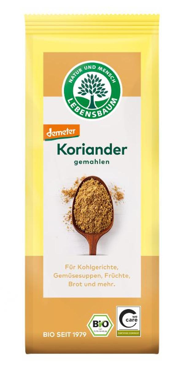 Produktfoto zu Koriander, gemahlen von Lebensbaum