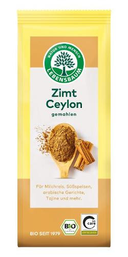 Produktfoto zu Ceylon Zimt gemahlen Tüte von Lebensbaum