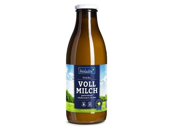 Produktfoto zu Vollmilch, Flasche 3,7% von bioladen