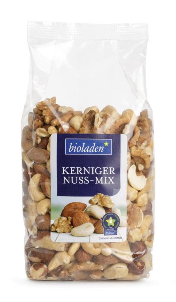 Produktfoto zu Kerniger Nuss Mix in der 500g Tüte von bioladen