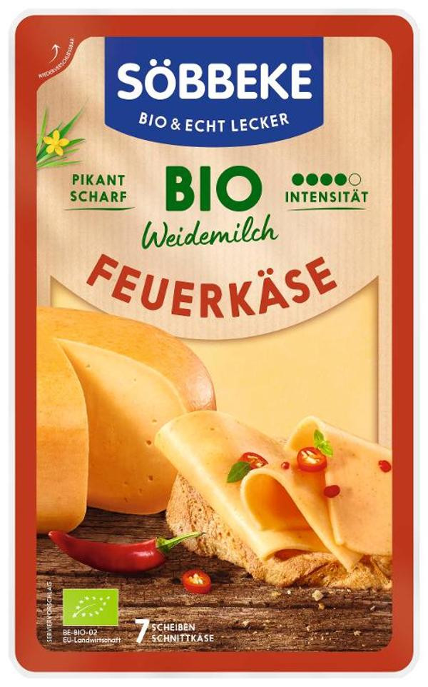 Produktfoto zu Feuerkäse in Scheiben, 50% von Söbbeke