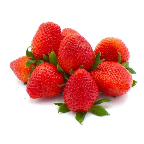 Produktfoto zu frische Erdbeeren in der 500g Schale