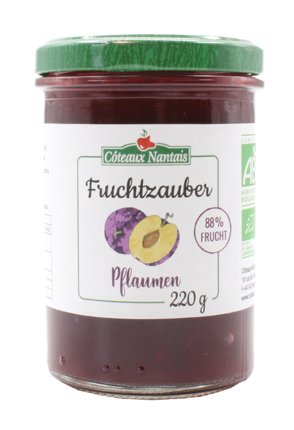 Produktfoto zu Fruchtzauber Pflaumen Kompott