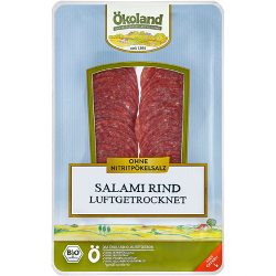 Produktfoto zu Rindersalami, geschnitten von Ökoland