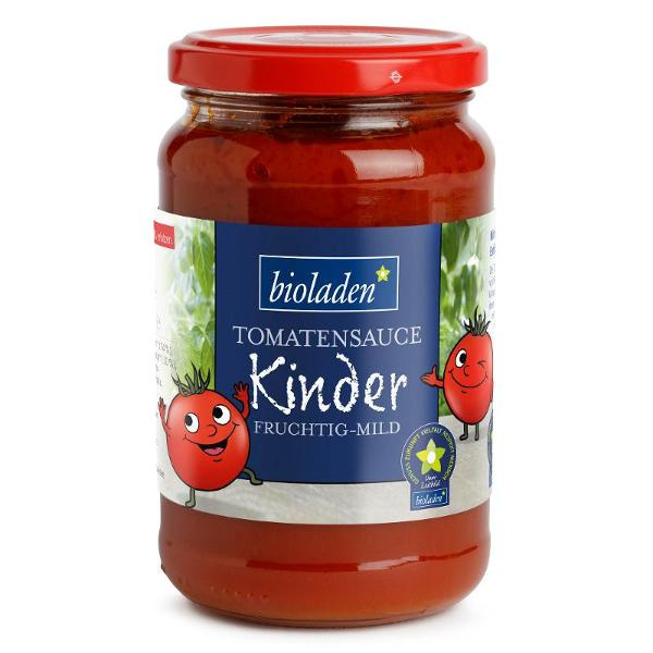 Produktfoto zu Kinder Tomatensauce mit Apfelsüße von bioladen