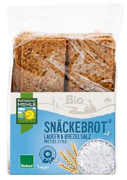 Produktfoto zu Laugen & Brezelsalz Snäckebrot von Bohlsener Mühle