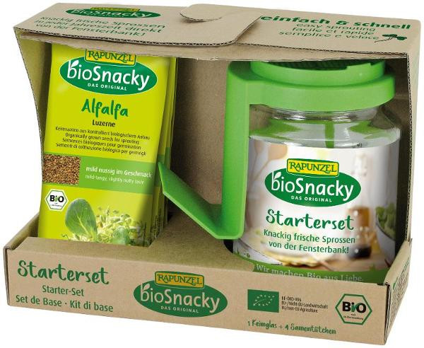 Produktfoto zu Starter Set bioSnacky von Rapunzel