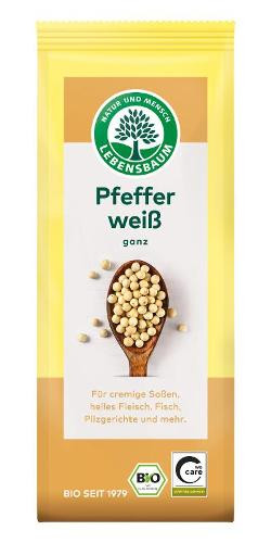 Produktfoto zu Pfeffer weiß, ganz von Lebensbaum