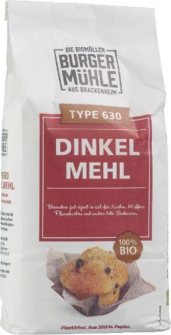 Produktfoto zu Dinkelmehl Typ 630 von Burgermühle