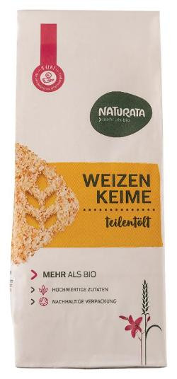 Produktfoto zu Weizenkeime teilentölt von Naturata