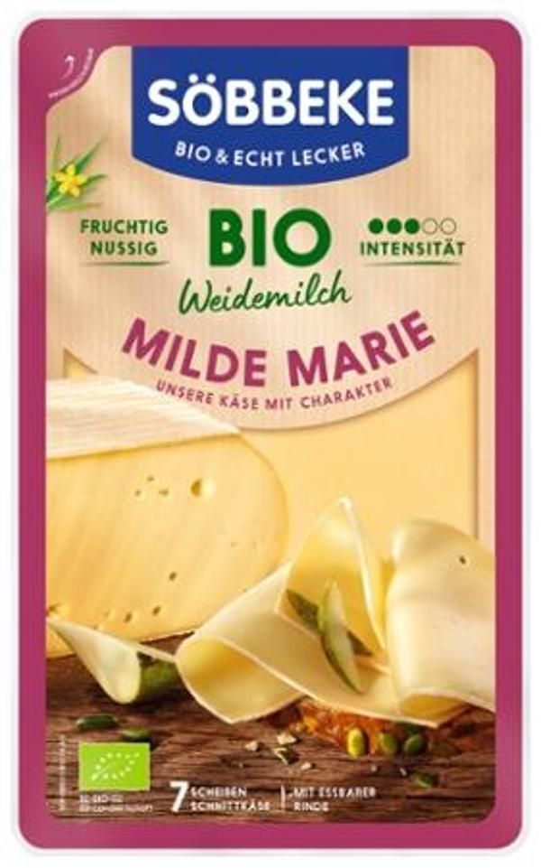 Produktfoto zu Milde Marie Käsescheiben von Söbbeke