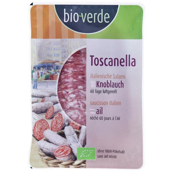 Produktfoto zu Toscanella Salami Aufschnitt von bio-verde