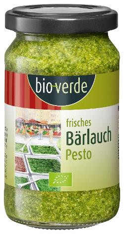 Produktfoto zu Pesto Bärlauch, frisch von bio-verde