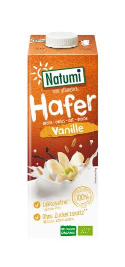 Produktfoto zu Haferdrink Vanille von Natumi